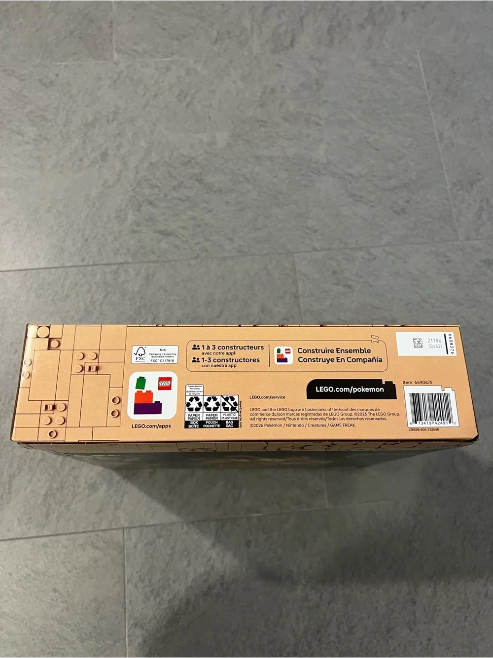 NIB Lego Pokémon 72151 Eevee
